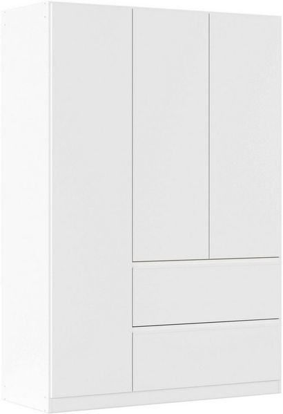 rauch Drehtürenschrank Kleiderschrank Schrank Garderobe Wäscheschrank Schlafzimmer JOEL (in 3 verschiedenen Ausstattungen BASIC/CLASSIC/PREMIUM) mit zwei Schubladen, mit Push-to-Open Funktion MADE IN GERMANY