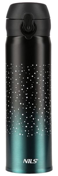 Nils Thermobecher Thermoflasche Trinkflasche 500ml mit Auslaufsicherung