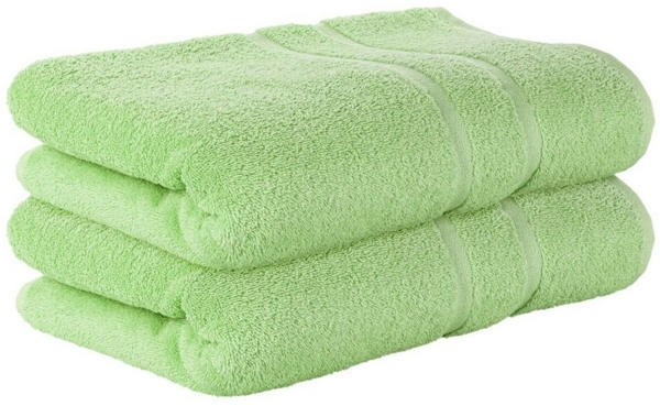 StickandShine Duschtuch 2er Set Premium Frottee Duschtuch 70x140 cm Baumwolle Frottee, 100% Baumwolle 500GSM Frottee