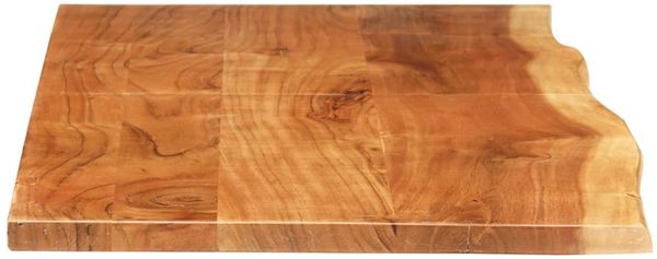 vidaXL Badezimmer-Waschtischplatte Massivholz Akazie 140x52x2,5 cm 286325 Bild 4