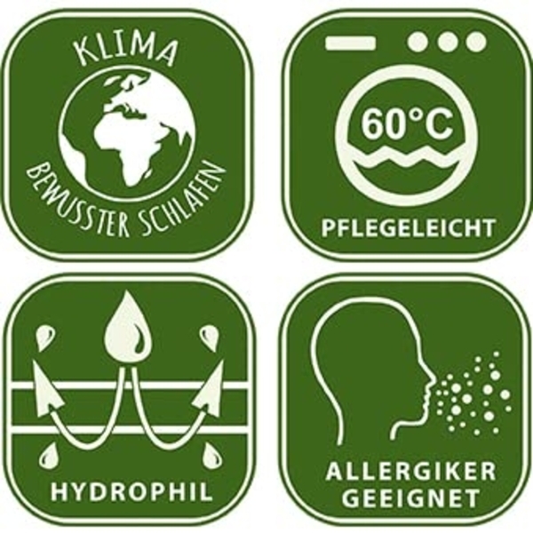 Vitaschlaf® TESTSIEGER Haute Couture W3 - LEICHT Sommer Daunendecke 100% BAIKAL-FLAUM Sibirien- Made in Germany Since 1947 große Größen (220x240cm) Bild 3