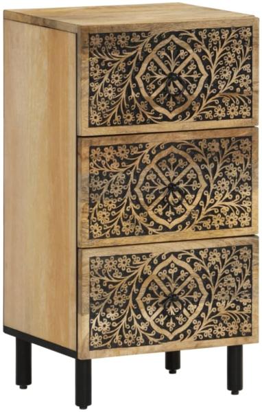 vidaXL Beistellschrank 40x33x75 cm Massivholz Mango 358235