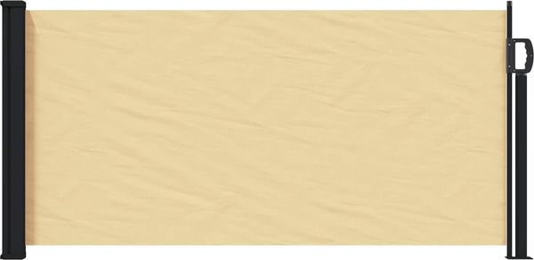 vidaXL Ausziehbares Seitenmarkise Sand 500 x 100 cm Polyester 42035457 Bild 2