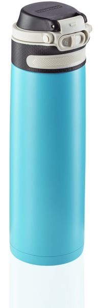 Leifheit Thermosflasche Flip 600 ml Wasserblau 444109 Bild 2