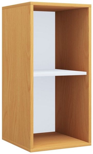 VCM Büroregal & Bücherregal Lona 917842 Buche H. 74 x B. 35 x T. 37 cm