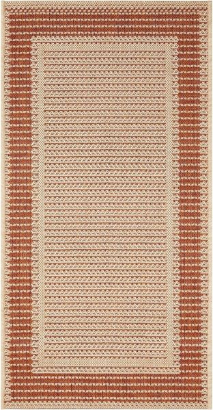 Andiamo Teppich ARIZONA 2, rechteckig, Höhe: 5 mm, Flachgewebe, mit Bordüre, In- und Outdoor geeignet, wetterfest