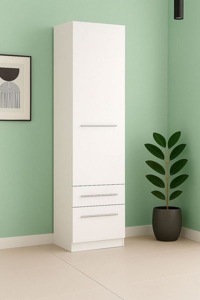 priess Kleiderschrank Schrank Garderobe Wäscheschrank Barcelona in 5 Breiten viel Stauraum, geräumige Schubkästen, mit Spiegel, MADE IN GERMANY