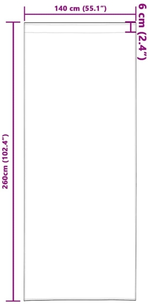 vidaXL Verdunkelungs-Vorhänge mit Ringen 2 pcs Helles Orange 4107512 Bild 8