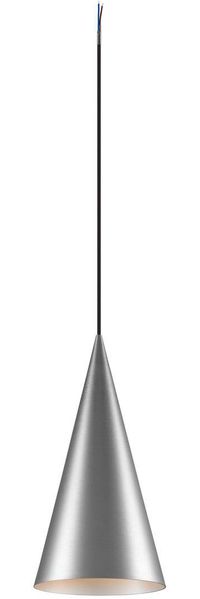 SLV MAGICO 20, Pendelleuchte, E27, Pendellänge 180 cm, 1 x max. 10 W, aluminium - Pendelleuchten