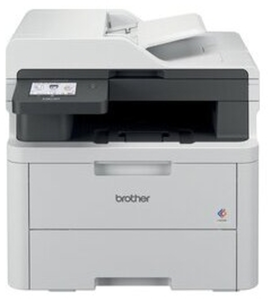 3-in-1 Multifunktionsgerät DCP-L3555CDW DIN A4, mit Duplexdruck, Druckgeschweindigkeit bis zu 26 S. Farbe + S/W, 600x2400 dpi, 512 MB Speicher, 250 Blatt Kassette, LAN, WLAN, USB 2.0