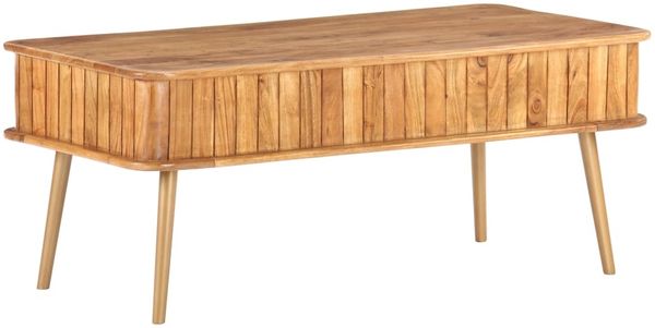 vidaXL Couchtisch 100x50x40 cm Massivholz Akazie 289650 Bild 5
