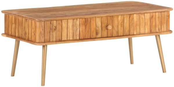 vidaXL Couchtisch 100x50x40 cm Massivholz Akazie 289650 Bild 11
