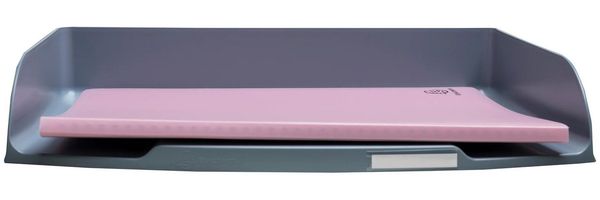 EXACOMPTA Aufbewahrungsbox 6x Briefablage Querformat Combo Styli, AutentiK - Blaugrau - 10570D, Briefkörbe