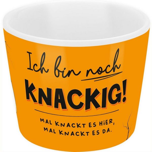 Eierbecher Porzellan Ø 5,2cm H 4,3cm Geschenk Sheepworld KNACKIG 74497