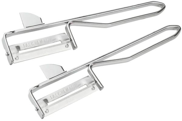 FMprofessional Sparschäler Edelstahl Sparschäler-Set, Universalschäler, Küchenhelfer