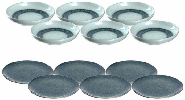 Leonardo MATERA Tafelservice 12-tlg. blau