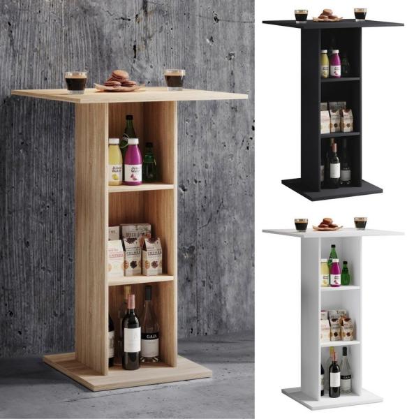 VCM Bartisch Holz Bartisch Tresen Stehtisch Bistrotisch Standos
