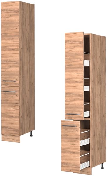Apothekerschrank Fame-Line Goldkraft Eiche 30 cm Vicco Bild 5