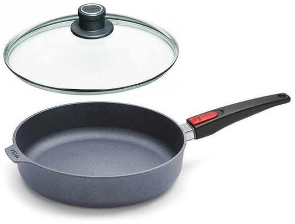 WOLL Bratpfanne Woll Diamond Lite Induktion Hochrandpfanne, 7 cm hoch 28 cm mit Sicher