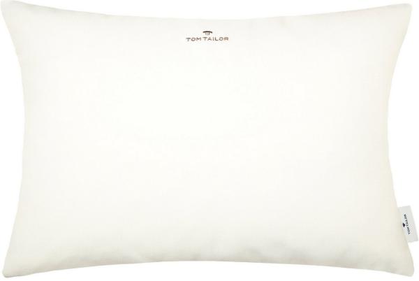 Tom Tailor Zierkissenhülle Dove Signature offwhite-sand 40x60cm