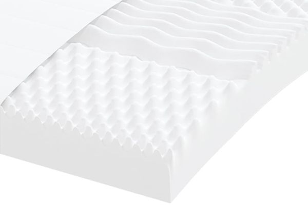 vidaXL Tagesbett Ausziehbar mit Matratzen Dunkelgrau 90x200 cm Stoff 3197549 Bild 9