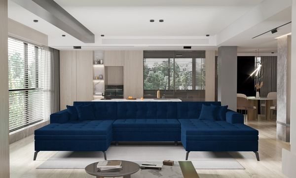 Wohnideebilder Vertizo Dunkelblau Ecksofas & Eckcouches CO-VER-UV-40VE
