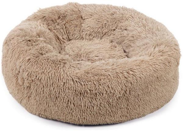 Beeztees Tierbett Hundebett Yali Plüsch beige