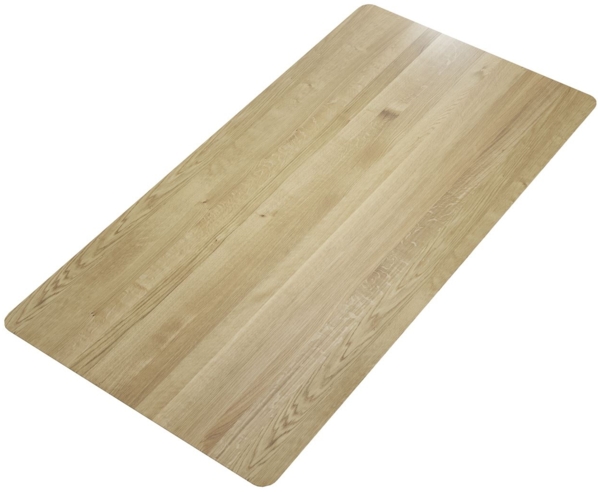 Tischplatte Damiana 140x2,5x90 Massivholz Wildeiche geölt