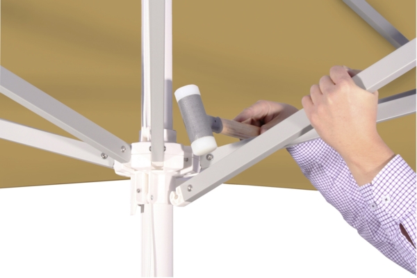 Schneider Sonnenschirm Jumbo sand Ø 300 cm Bild 2