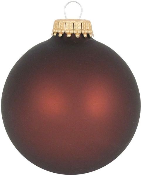 Krebs Glas Lauscha Weihnachtsbaumkugel CBK83313, Weihnachtsdeko, Christbaumschmuck, Christbaumkugeln Glas (8 St)