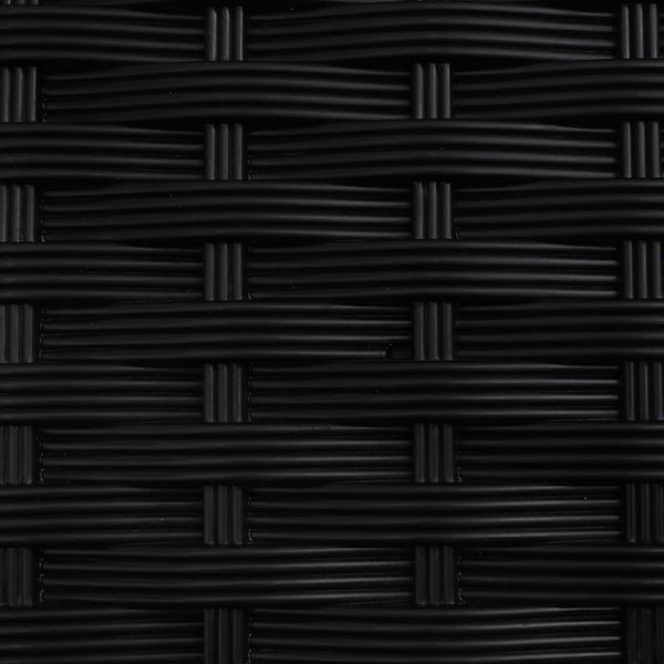 vidaXL Hochbeet mit Rankgitter und Dach Schwarz 124 x 40 x 129 cm PP 3423018 Bild 8