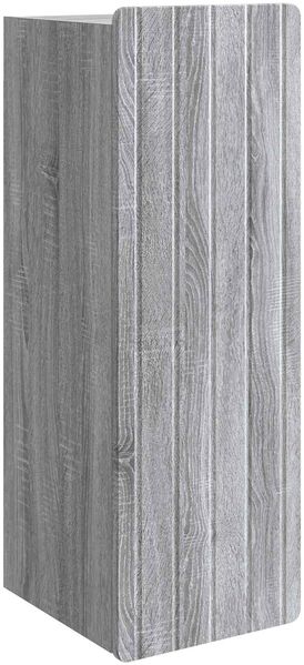 vidaXL Wandschrank Grau Sonoma 33 x 34,5 x 94 cm Holzwerkstoff 898251 Bild 2