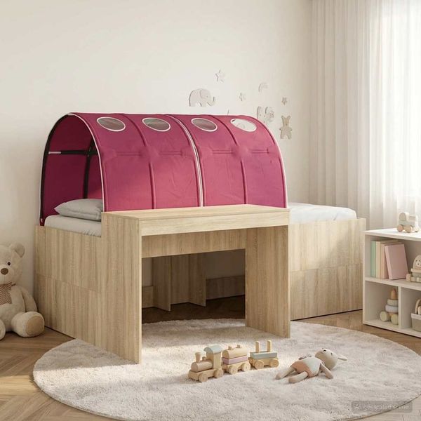vidaXL Hochbett mit Schreibtisch für Kinder 3 Stk. Holzwerkstoff 3423687