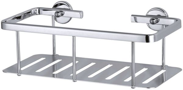 Tesa Duschablage Aluxx Aluminium verchromt inkl. Klebelösung