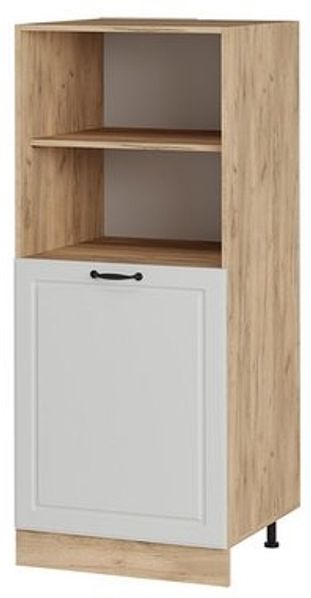 Herdumbauschrank R-Line Weiß Landhaus 60 cm Vicco Bild 4
