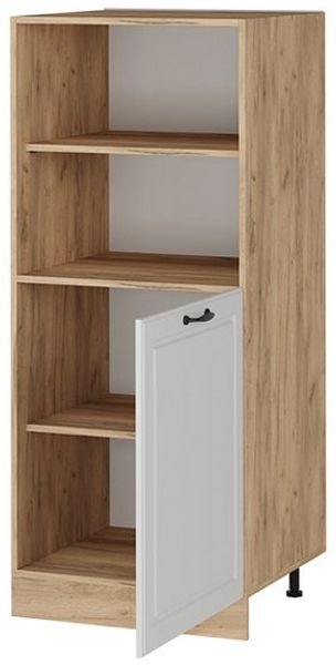 Herdumbauschrank R-Line Weiß Landhaus 60 cm Vicco Bild 3