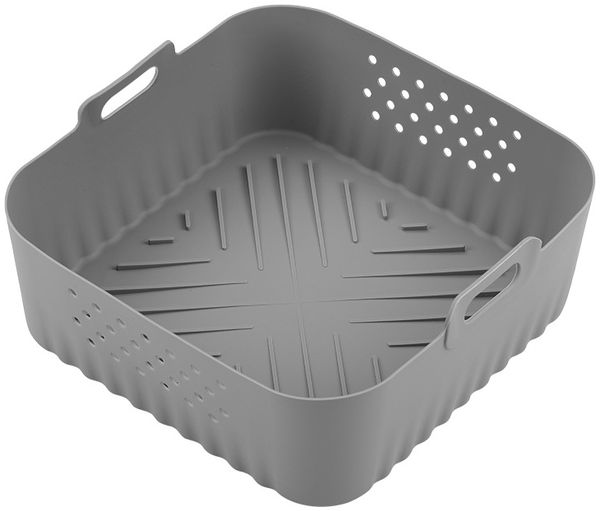 ABC 2-teiliges Grillzubehör-Set, grau, Silikon, 10 x 24 x 24 cm
