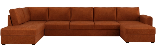 Wohnlandschaft Wilma Large (Farbe: Clara 215.02, Seite: Links)