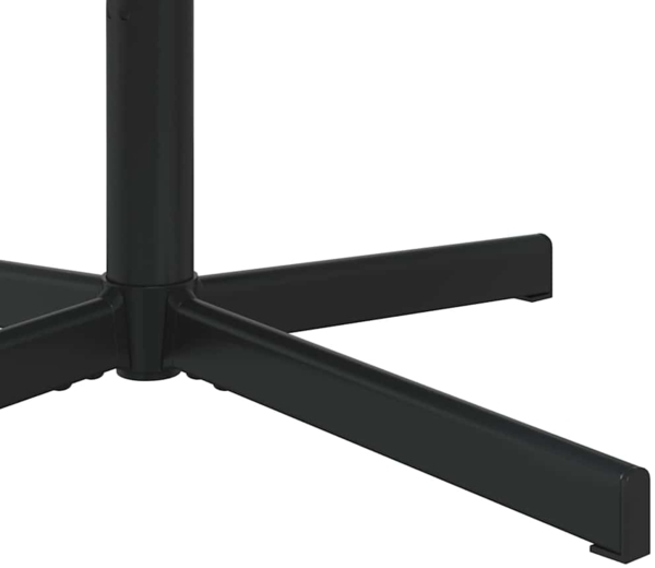 vidaXL Drehstuhl Schwarz 63 x 75 x 76 cm Schafsleder 42007338 Bild 7