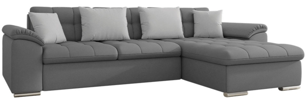 Ecksofa Diana (Uttario Velvet 2971 + Uttario Velvet 2973, Seite: Rechts)