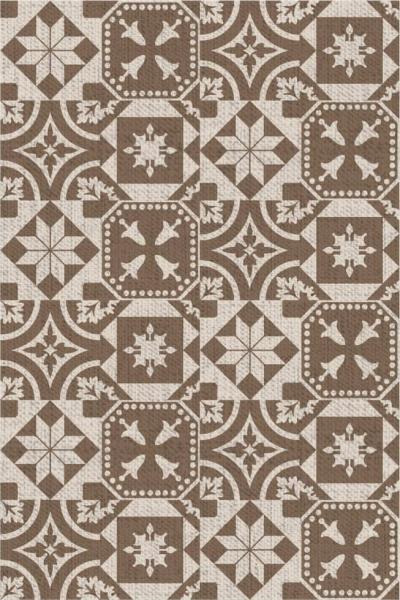 Esschert Design Outdoor-Teppich 182x122 cm Portugiesische Fliesen 433909