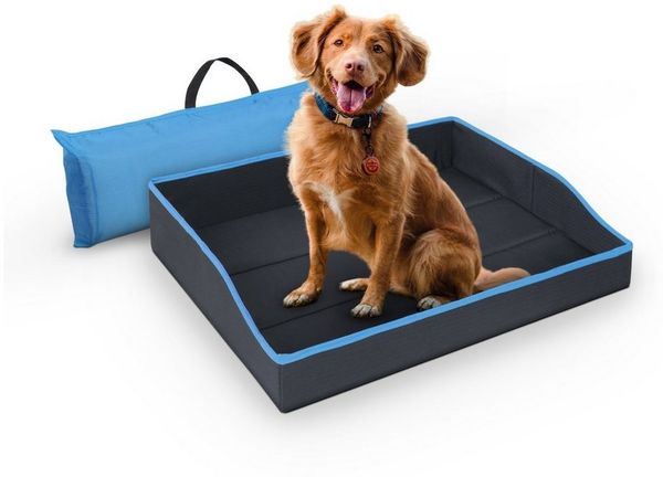 Bestlivings Tierbett Faltbares Haustierbett, Polyester, Haustierkorb für Hunde u. Katzen tragbares Hundebett Hundekorb