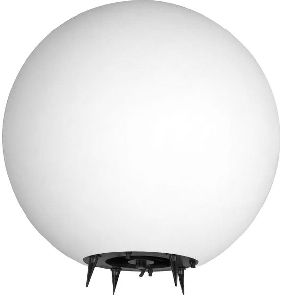 Orno LUNA II Wandleuchte außen Kugel E27 max. 18W IP65 weiß Ø380