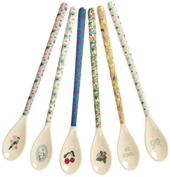 rice Dessertlöffel Rice Melamin Latte Löffel 6er Set - Show your True Colors