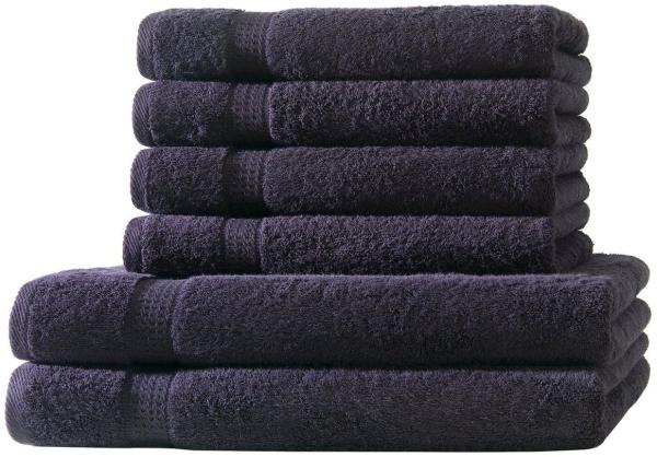 Hometex Premium Textiles Handtuch in Premium Qualität 500 g/m², Feinster Frottier-Stoff 100% Baumwolle, 2x Duschtuch + 4x Handtuch, weich, saugfähig, extra schwer & flauschig - TEST BILD TOP MARKE 2025