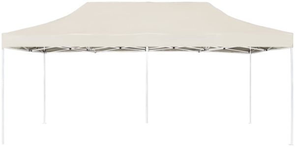 vidaXL Profi-Partyzelt Faltbar Aluminium 6x3 m Creme 45501