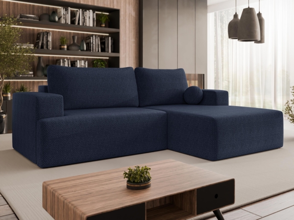 Ecksofa Mivo (Farbe: Flow 22, Seite: Rechts)