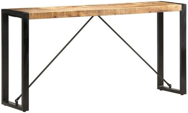 vidaXL Konsolentisch 150x35x76 cm Massivholz Mango 285948
