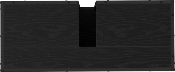 vidaXL Badezimmerschrank mit Tür Schwarz Eichen-Optik 80 x 33 x 60 cm 883639 Bild 8