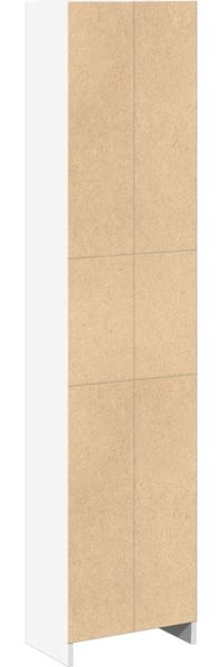 vidaXL Bücherregal Weiß 40x24x176 cm Holzwerkstoff 857792 Bild 5